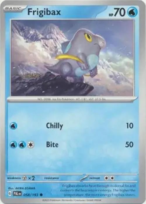 Frigibax - 058/193 - Paldea Evolved - Common - NM/M