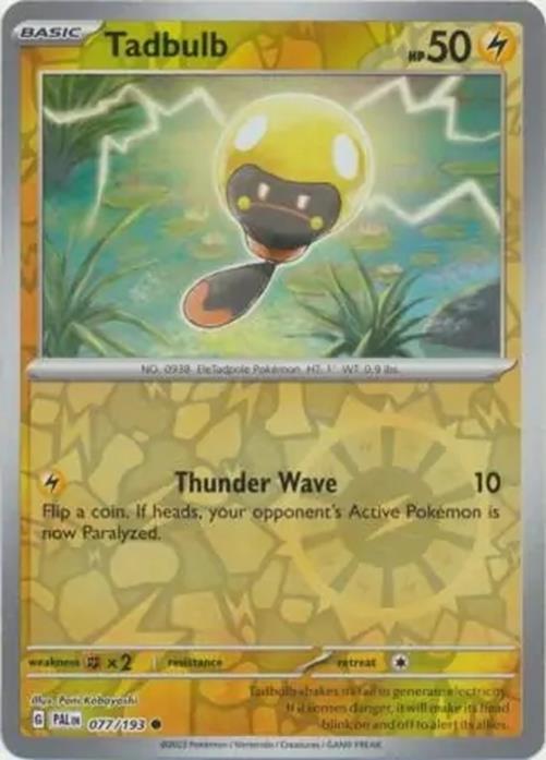 Tadbulb - 077/193 - Paldea Evolved - Reverse Holo Common - NM/M