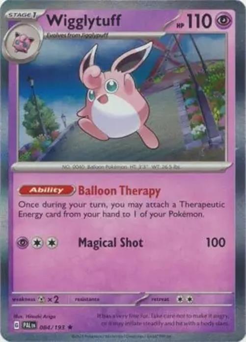 Wigglytuff - 084/193 - Paldea Evolved - Rare - NM/M