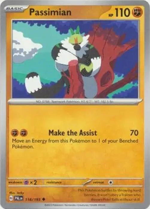 Passimian - 118/193 - Paldea Evolved - Uncommon - NM/M