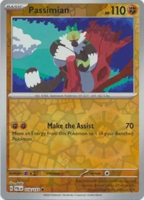 Passimian - 118/193 - Paldea Evolved - Reverse Holo Uncommon - NM/M