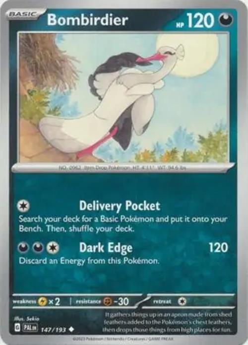 Bombirdier - 147/193 - Paldea Evolved - Uncommon - NM/M