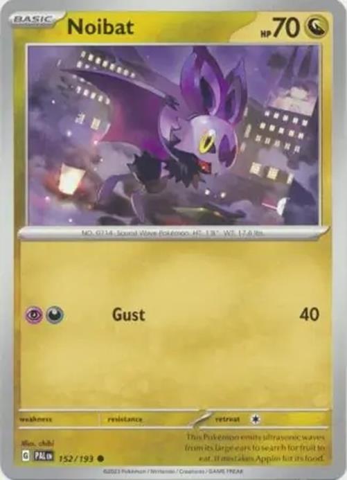 Noibat - 152/193 - Paldea Evolved - Common - NM/M