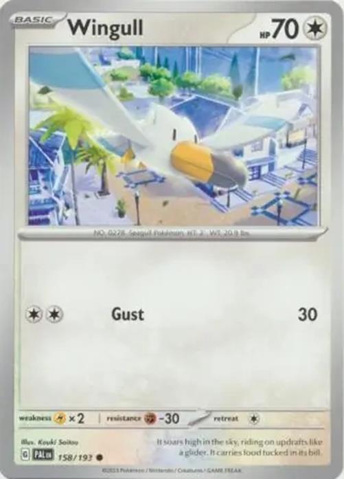 Wingull - 158/193 - Paldea Evolved - Common - NM/M