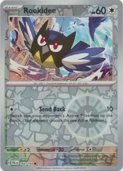 Rookidee - 164/193 - Paldea Evolved - Reverse Holo Common - NM/M