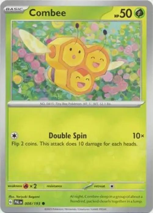Combee - 008/193 - Paldea Evolved - Common - NM/M
