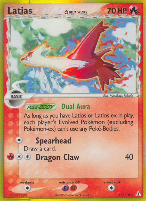 Latias - 11/110 - Holo Rare - Holon Phantoms - Pokemon - MP+