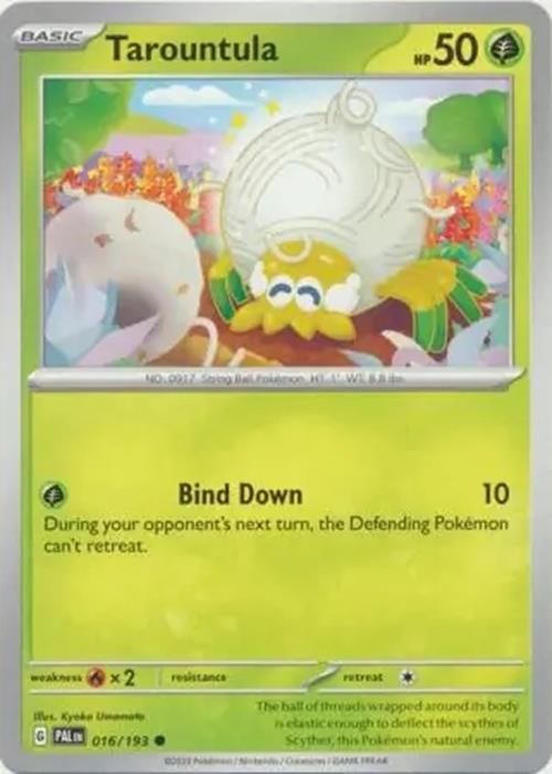 Tarountula - 016/193 - Paldea Evolved - Common - NM/M