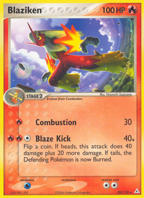 Blaziken - 20/110 - Rare - Holon Phantoms - Pokemon - MP+