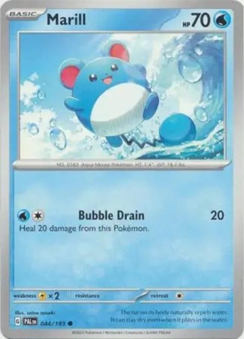 Marill - 044/193 - Paldea Evolved - Common - NM/M