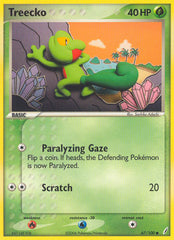 Treecko - 67/100 - Common - Crystal Guardians - Pokemon - MP+