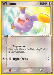 Whismur - 69/100 - Common - Crystal Guardians - Pokemon - MP+