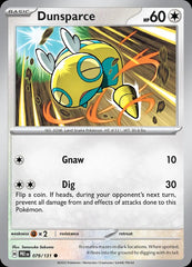 Dunsparce - 079/131 - Prismatic Evolutions - Common Normal - NM/M