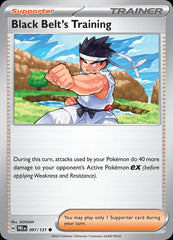 Black Belt's Training - 097/131 - Prismatic Evolutions - Common Normal - NM/M