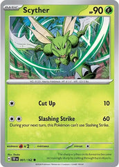 Scyther - 001/162 - Common - Temporal Forces - Pokemon - NM/M