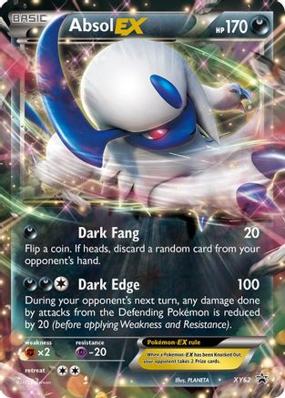 Absol EX XY62/211 - Holofoil XY Promos - Promo