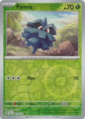 Pineco - 002/162 - Reverse Holo Common - Temporal Forces - Pokemon - NM/M