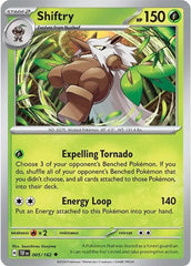 Shiftry - 005/162 - Uncommon - Temporal Forces - Pokemon - NM/M