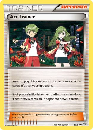 Ace Trainer 069/98/98 XY  Ancient Origins - Uncommon