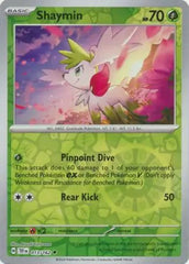 Shaymin - 013/162 - Reverse Holo Uncommon - Temporal Forces - Pokemon - NM/M