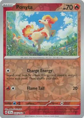 Ponyta - 026/162 - Reverse Holo Common - Temporal Forces - Pokemon - NM/M