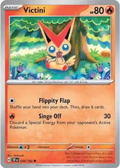 Victini - 030/162 - Common - Temporal Forces - Pokemon - NM/M