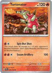 Turtonator - 035/162 - Common - Temporal Forces - Pokemon - NM/M