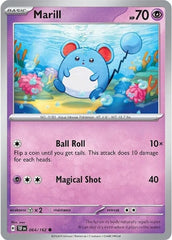 Marill - 064/162 - Common - Temporal Forces - Pokemon - NM/M