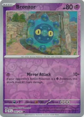 Bronzor - 068/162 - Reverse Holo Common - Temporal Forces - Pokemon - NM/M