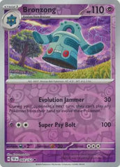 Bronzong - 069/162 - Reverse Holo Uncommon - Temporal Forces - Pokemon - NM/M