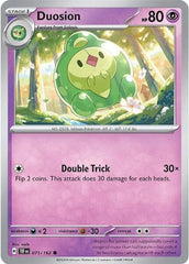 Duosion - 071/162 - Common - Temporal Forces - Pokemon - NM/M