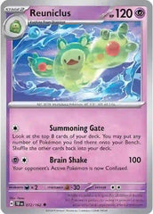 Reuniclus - 072/162 - Uncommon - Temporal Forces - Pokemon - NM/M