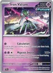 Iron Valiant - 080/162 - Holo - Temporal Forces - Pokemon - NM/M