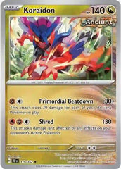 Koraidon - 119/162 - Holo - Temporal Forces - Pokemon - NM/M