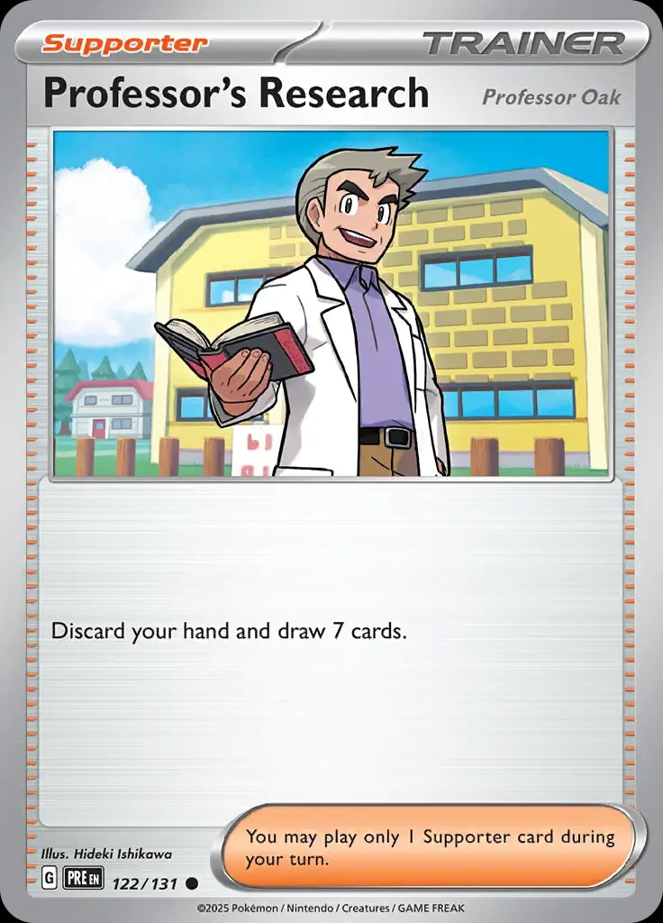 Professor's Research - 122/131 - Prismatic Evolutions - Common Normal - NM/M