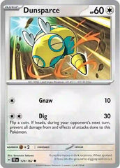 Dunsparce - 128/162 - Common - Temporal Forces - Pokemon - NM/M