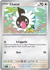 Chatot - 132/162 - Common - Temporal Forces - Pokemon - NM/M