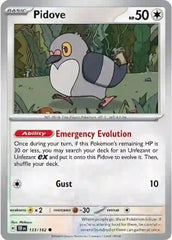 Pidove - 133/162 - Common - Temporal Forces - Pokemon - NM/M