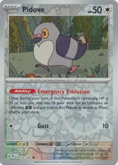 Pidove - 133/162 - Reverse Holo Common - Temporal Forces - Pokemon - NM/M