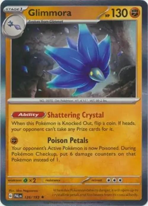 Glimmora - 126/193 - Paldea Evolved - Rare - NM/M