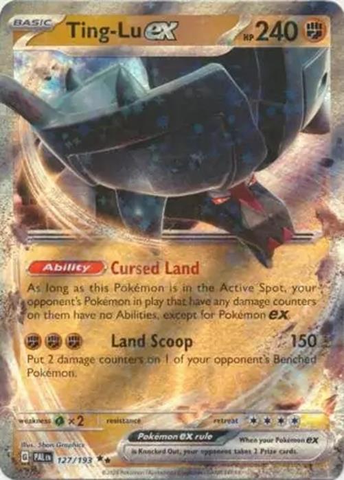 Ting-Lu ex - 127/193 - Paldea Evolved - Double Rare - NM/M
