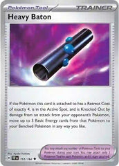 Heavy Baton - 151/162 - Trainer - Temporal Forces - Pokemon - NM/M