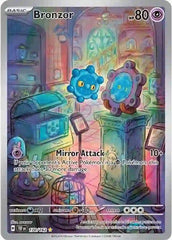 Bronzor - 170/162 - Illustration Rare - Temporal Forces - Pokemon - NM/M