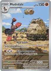 Mudsdale - 175/162 - Illustration Rare - Temporal Forces - Pokemon - NM/M