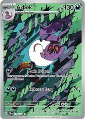 Arbok - 176/162 - Illustration Rare - Temporal Forces - Pokemon - NM/M