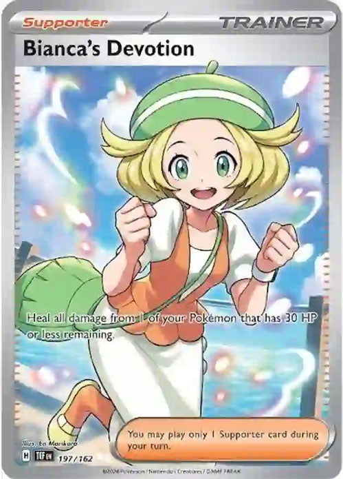 Bianca's Devotion - 197/162 - Ultra Rare - Temporal Forces - Pokemon - NM/M