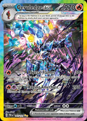 Ceruledge ex - 147/131 - Prismatic Evolutions - Special Illustration Rare  - NM/M