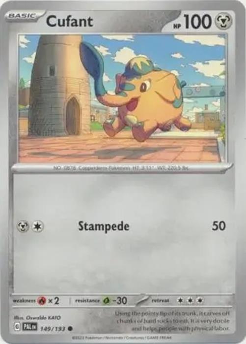 Cufant - 149/193 - Paldea Evolved - Common - NM/M