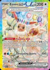 Eevee ex - 167/131 - Prismatic Evolutions - Special Illustration Rare  - NM/M