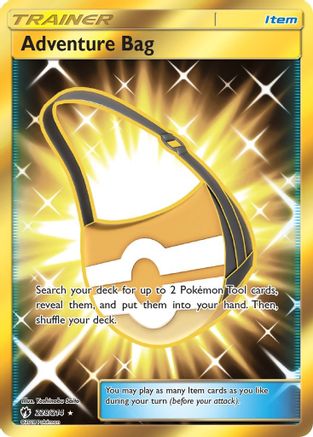 Adventure Bag (Secret) 228/214 - Holofoil SM  Lost Thunder - Secret Rare